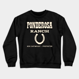 Ponderosa Ranch. Crewneck Sweatshirt